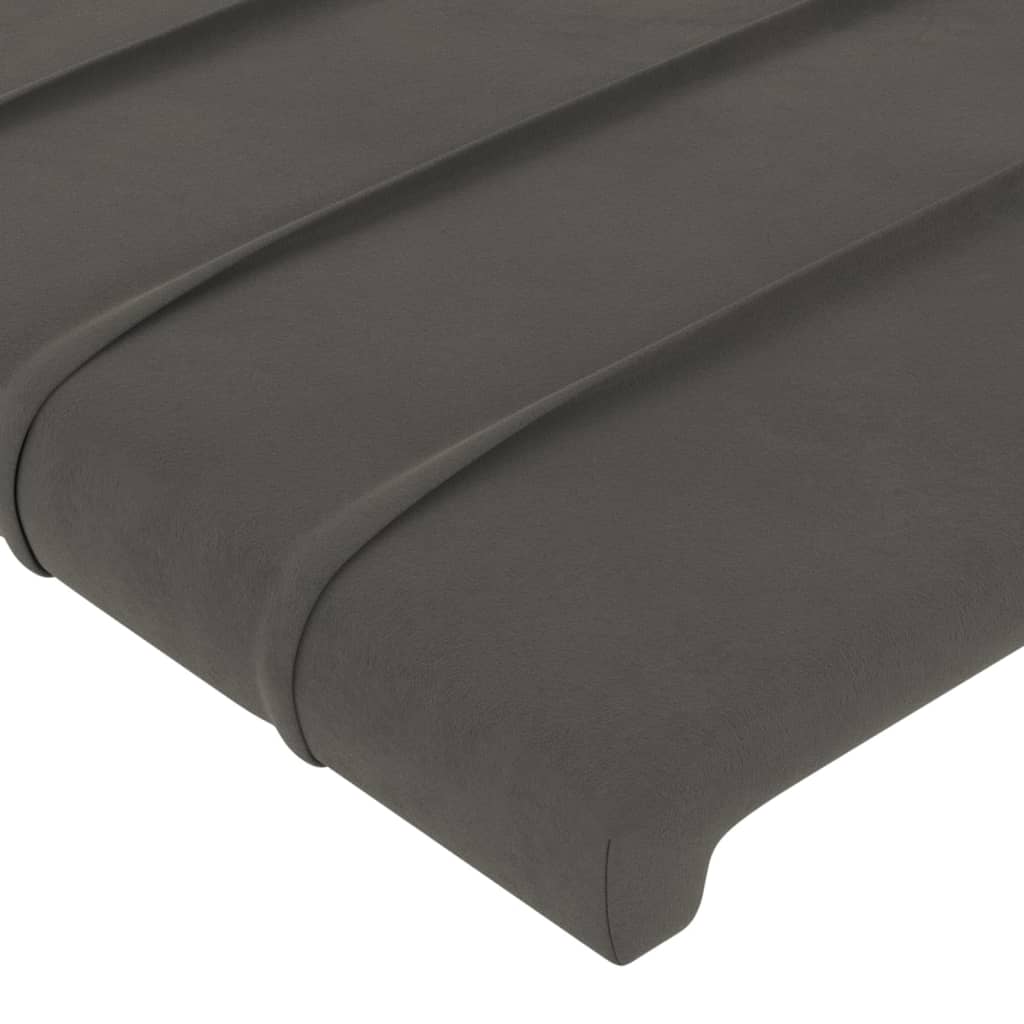 Hoofdborden 2 st 72x5x78/88 cm fluweel donkergrijs Hoofdborden en voetborden | Creëer jouw Trendy Thuis | Gratis bezorgd & Retour | Trendy.nl