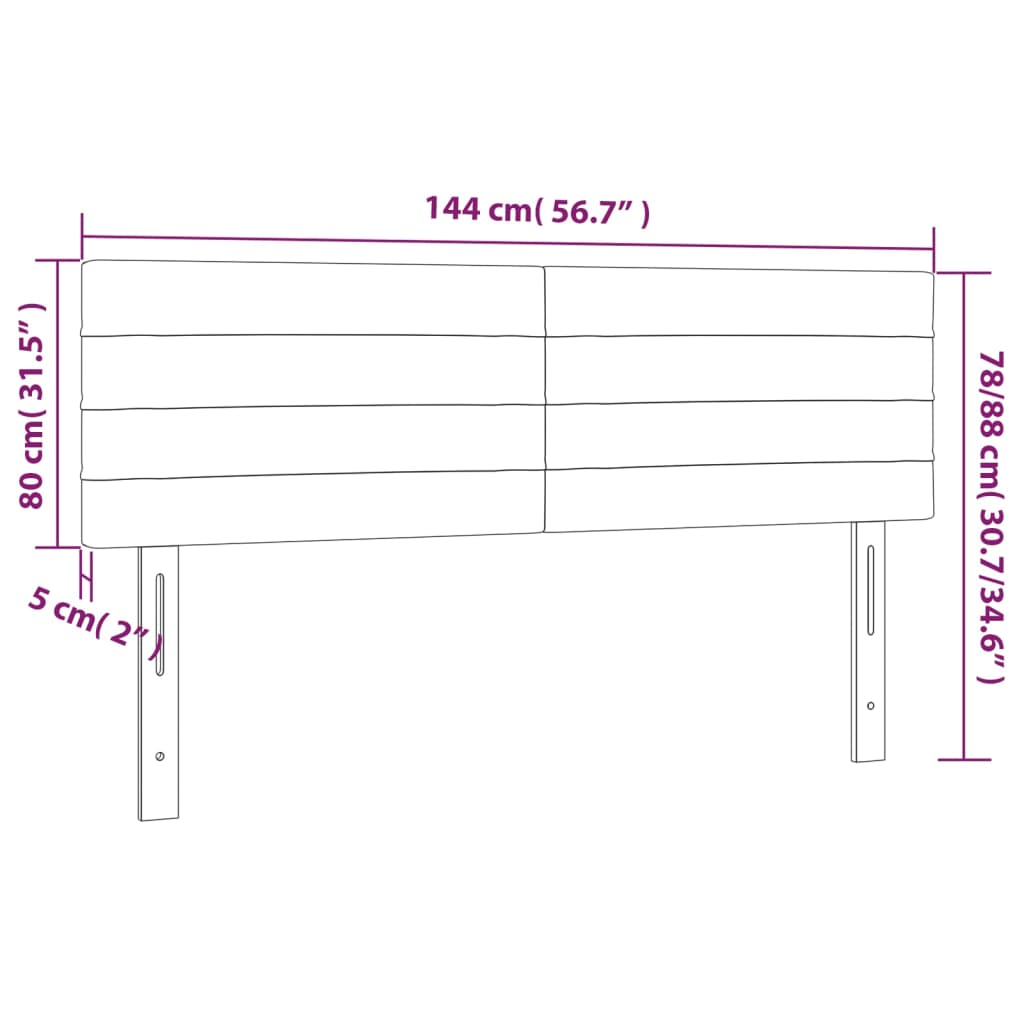 Hoofdborden 2 st 72x5x78/88 cm fluweel donkergrijs Hoofdborden en voetborden | Creëer jouw Trendy Thuis | Gratis bezorgd & Retour | Trendy.nl