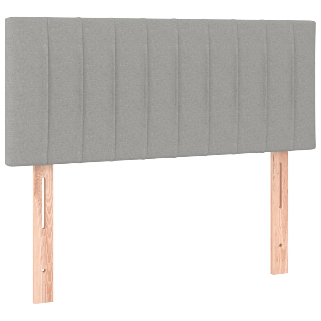 Hoofdbord 90x5x78/88 cm stof lichtgrijs Hoofdborden en voetborden | Creëer jouw Trendy Thuis | Gratis bezorgd & Retour | Trendy.nl