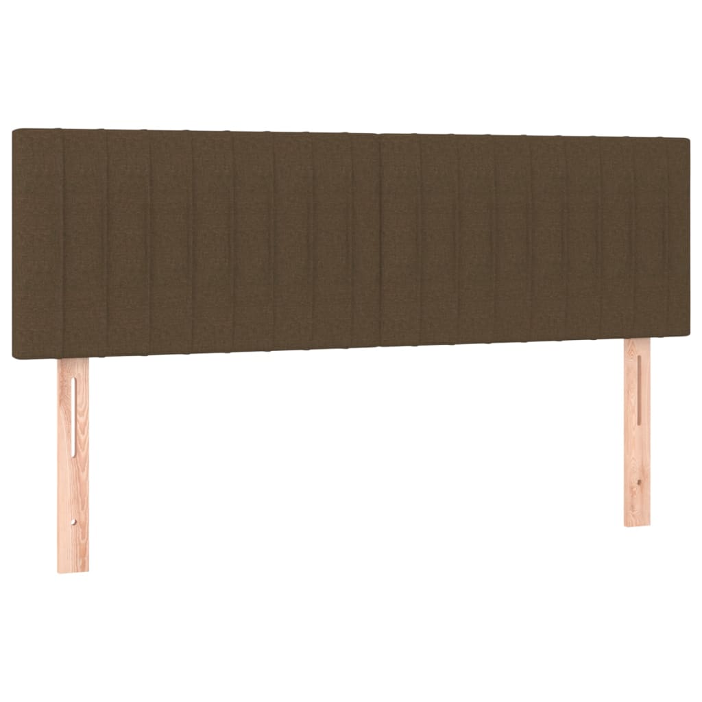 Hoofdborden 2 st 72x5x78/88 cm stof donkerbruin Hoofdborden en voetborden | Creëer jouw Trendy Thuis | Gratis bezorgd & Retour | Trendy.nl