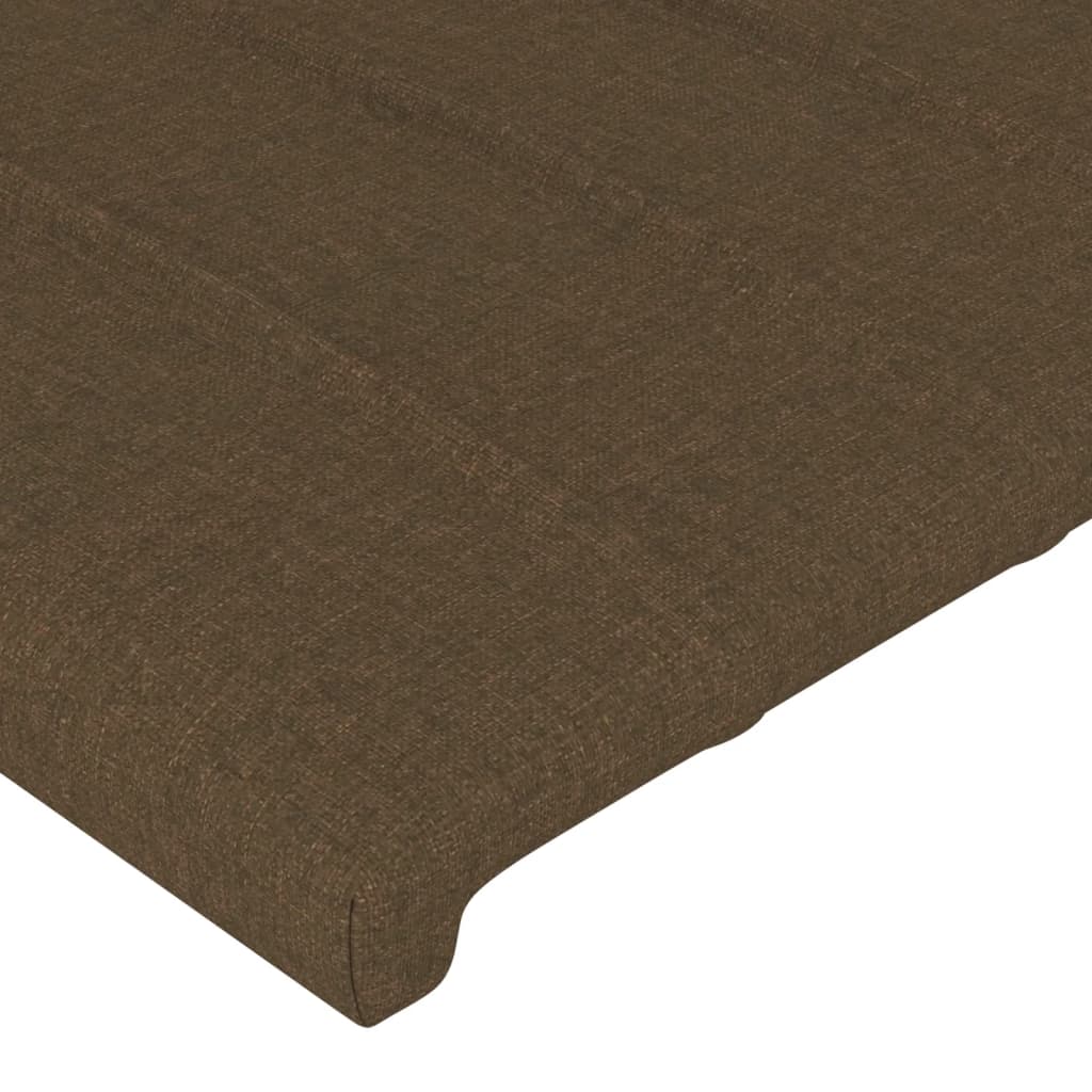 Hoofdborden 2 st 72x5x78/88 cm stof donkerbruin Hoofdborden en voetborden | Creëer jouw Trendy Thuis | Gratis bezorgd & Retour | Trendy.nl