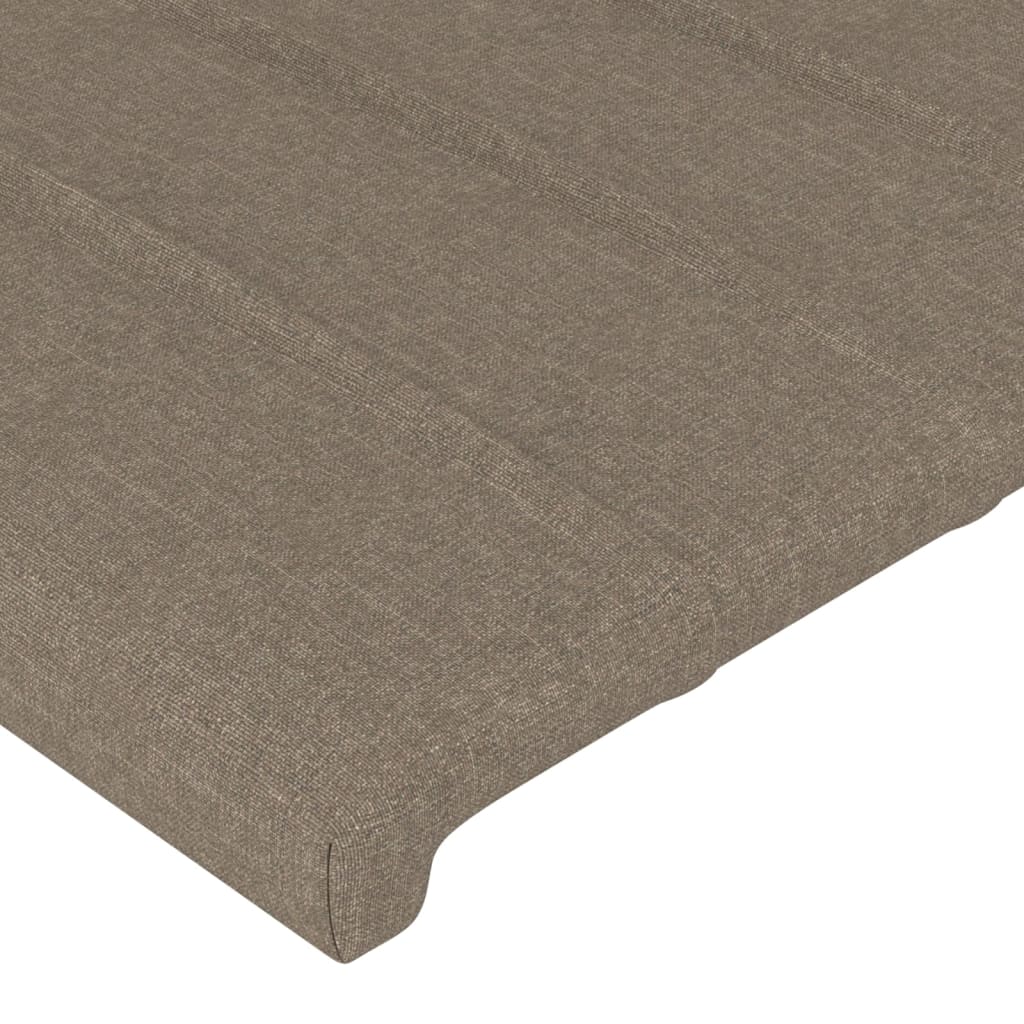 Hoofdborden 2 st 90x5x78/88 cm stof taupe Hoofdborden en voetborden | Creëer jouw Trendy Thuis | Gratis bezorgd & Retour | Trendy.nl