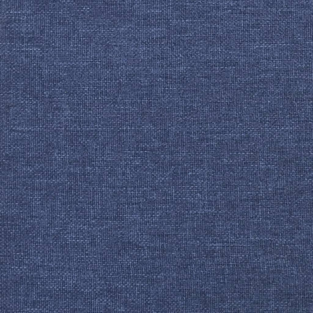 Pocketveringmatras 90x190x20 cm stof blauw Matrassen | Creëer jouw Trendy Thuis | Gratis bezorgd & Retour | Trendy.nl