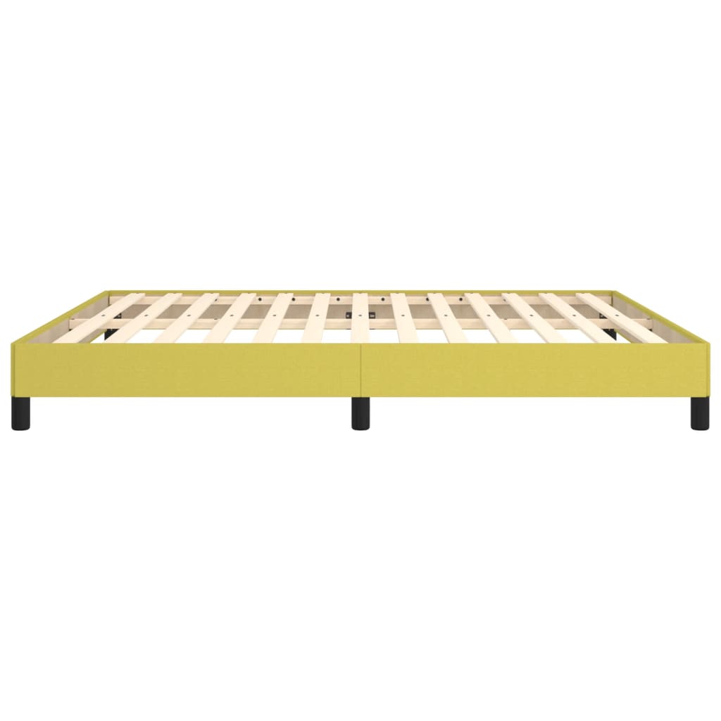 Bedframe zonder matras 180x200 cm stof groen