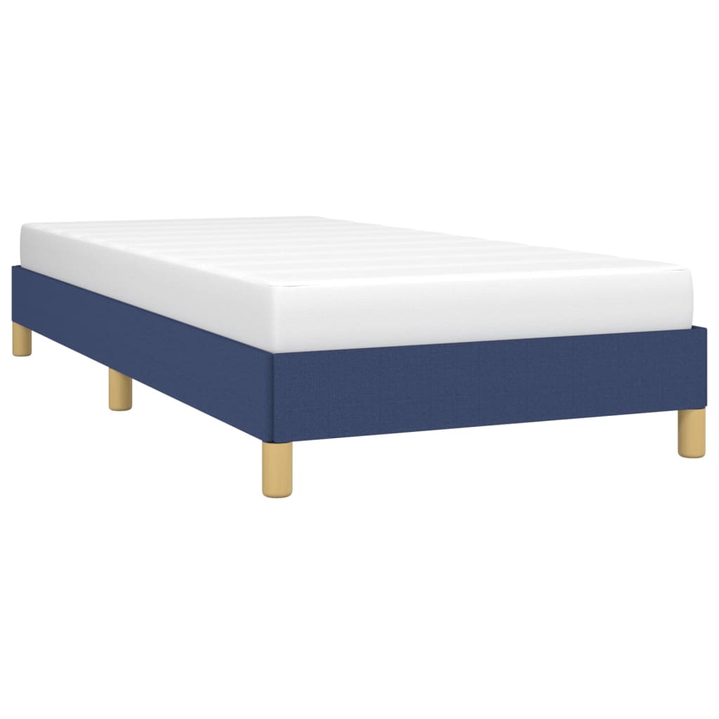 Bedframe stof blauw 90x190 cm Bedden & bedframes | Creëer jouw Trendy Thuis | Gratis bezorgd & Retour | Trendy.nl