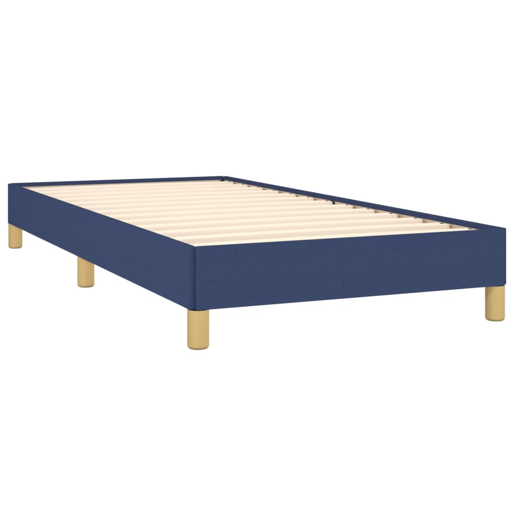 Bedframe stof blauw 90x190 cm Bedden & bedframes | Creëer jouw Trendy Thuis | Gratis bezorgd & Retour | Trendy.nl