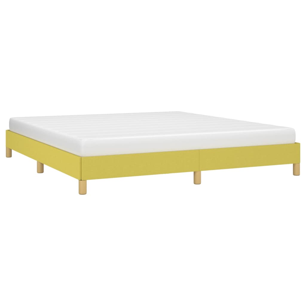 Bedframe zonder matras 180x200 cm stof groen