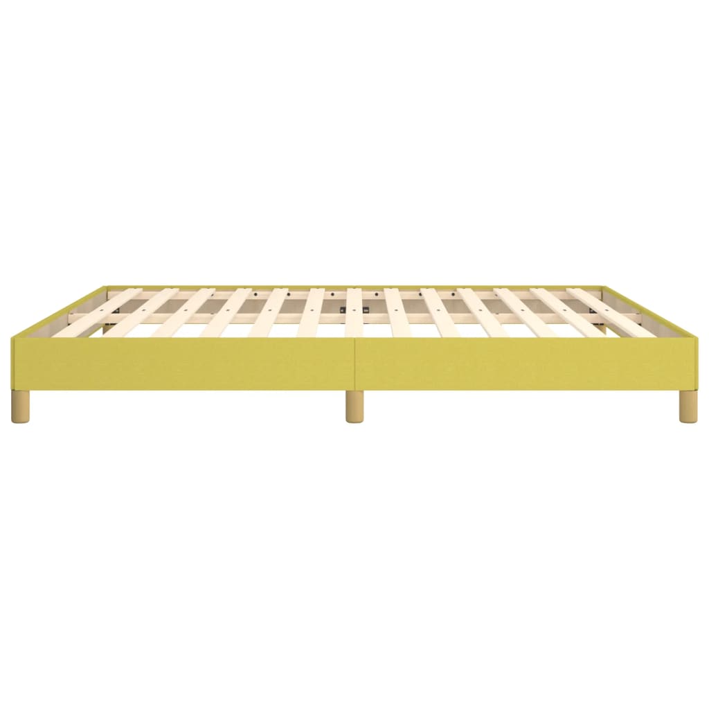 Bedframe zonder matras 180x200 cm stof groen