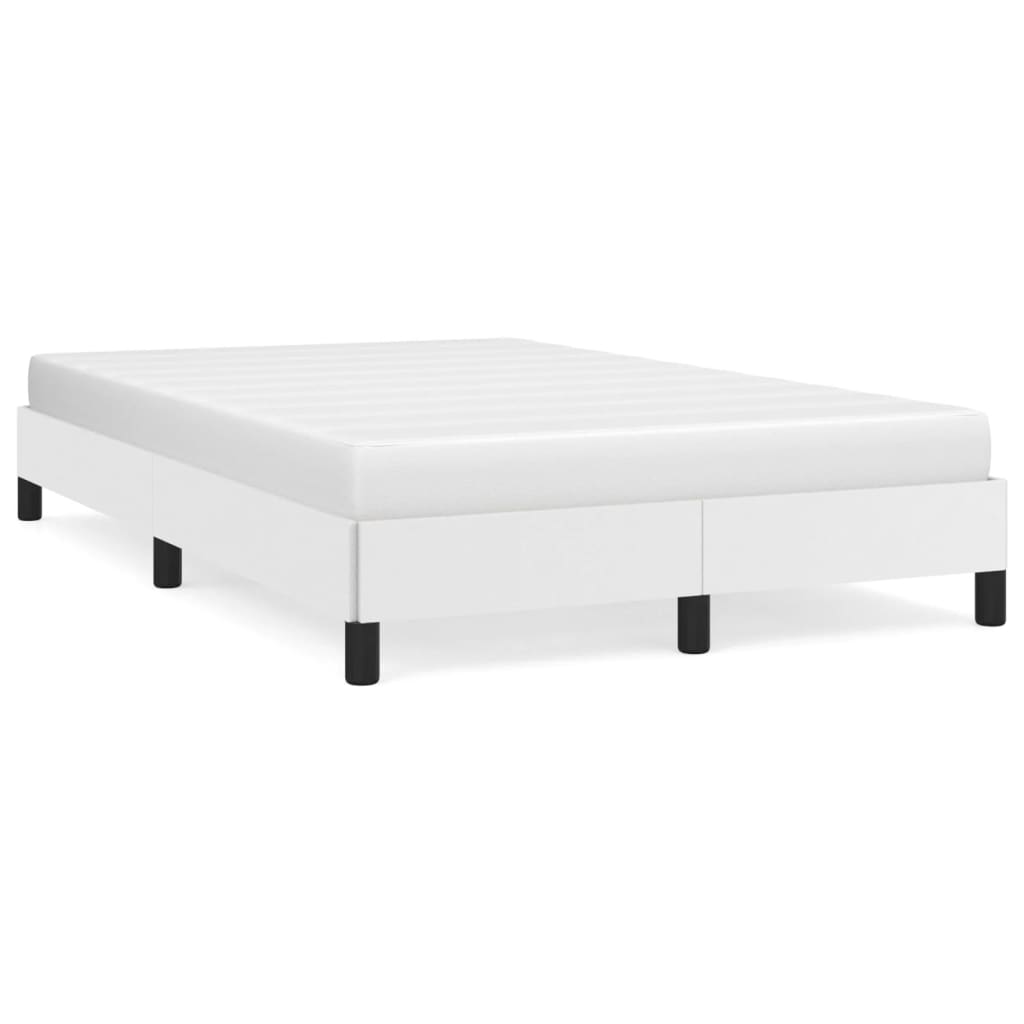 Bedframe kunstleer wit 120x200 cm Bedden & bedframes | Creëer jouw Trendy Thuis | Gratis bezorgd & Retour | Trendy.nl