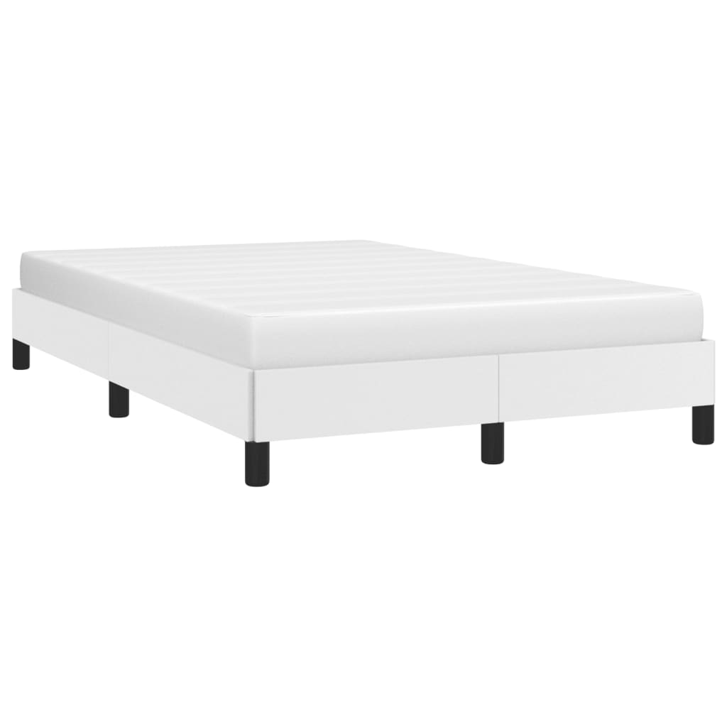 Bedframe kunstleer wit 120x200 cm Bedden & bedframes | Creëer jouw Trendy Thuis | Gratis bezorgd & Retour | Trendy.nl