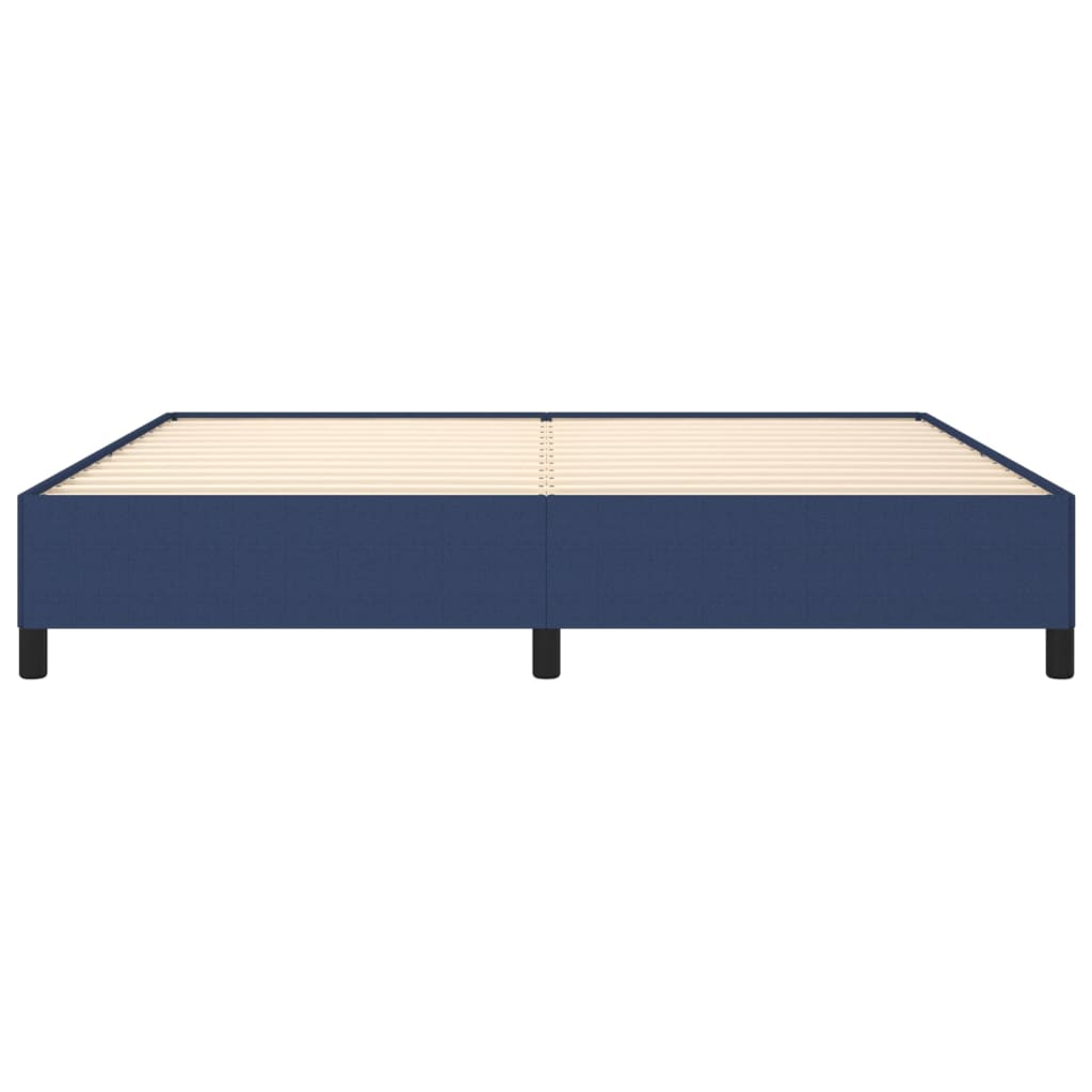 Bedframe stof blauw 200x200 cm Bedden & bedframes | Creëer jouw Trendy Thuis | Gratis bezorgd & Retour | Trendy.nl