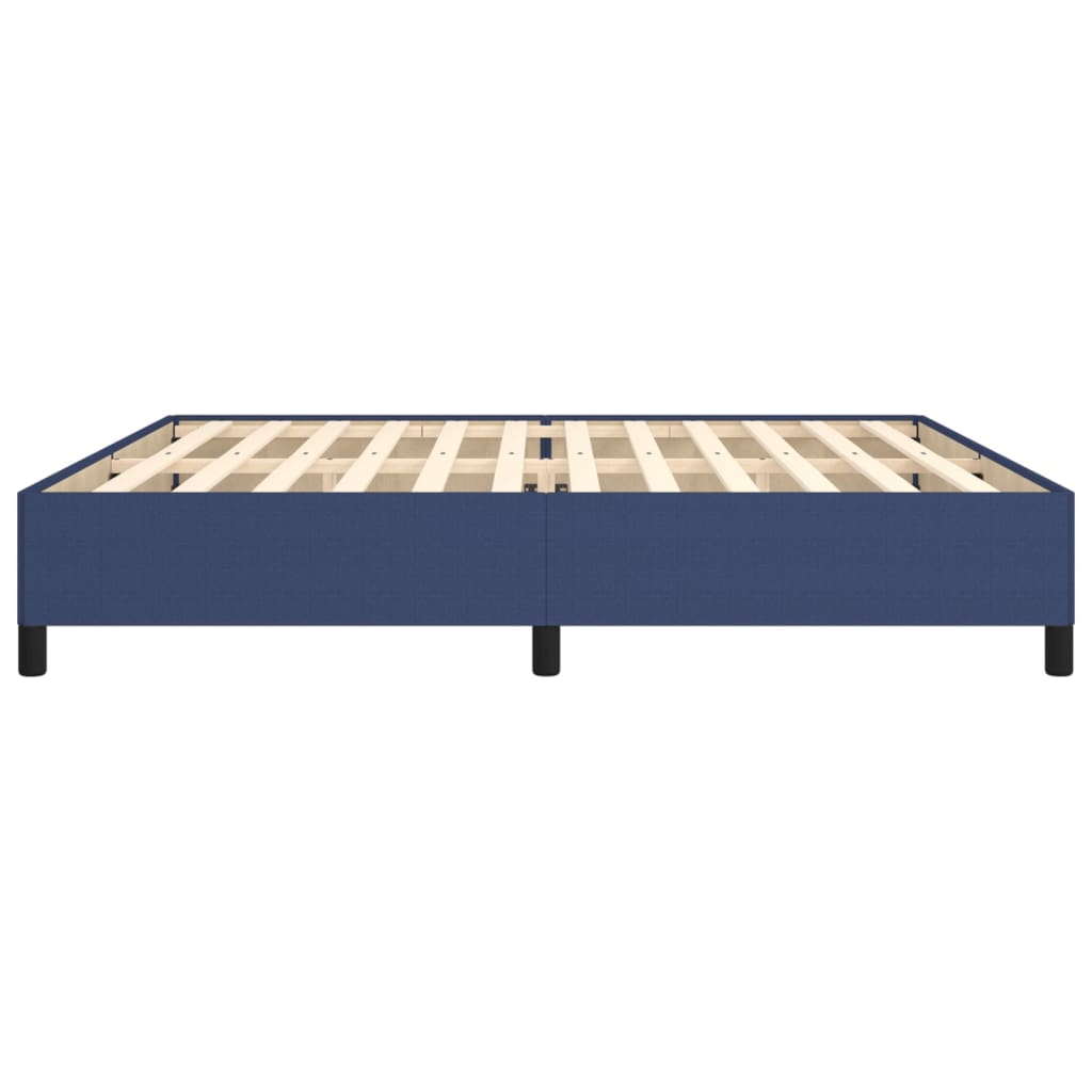 Bedframe stof blauw 200x200 cm Bedden & bedframes | Creëer jouw Trendy Thuis | Gratis bezorgd & Retour | Trendy.nl