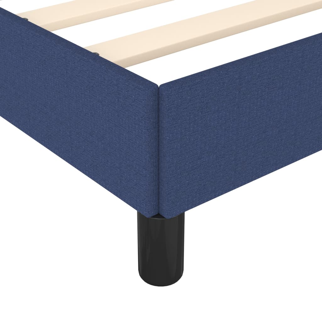 Bedframe stof blauw 200x200 cm Bedden & bedframes | Creëer jouw Trendy Thuis | Gratis bezorgd & Retour | Trendy.nl