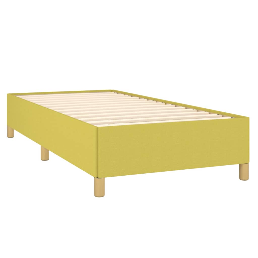 Bedframe stof groen 90x190 cm Bedden & bedframes | Creëer jouw Trendy Thuis | Gratis bezorgd & Retour | Trendy.nl