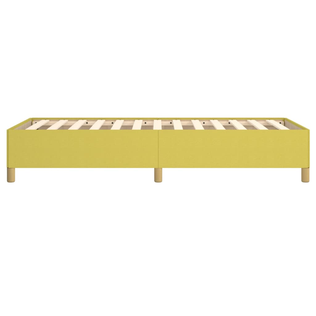 Bedframe stof groen 90x190 cm Bedden & bedframes | Creëer jouw Trendy Thuis | Gratis bezorgd & Retour | Trendy.nl