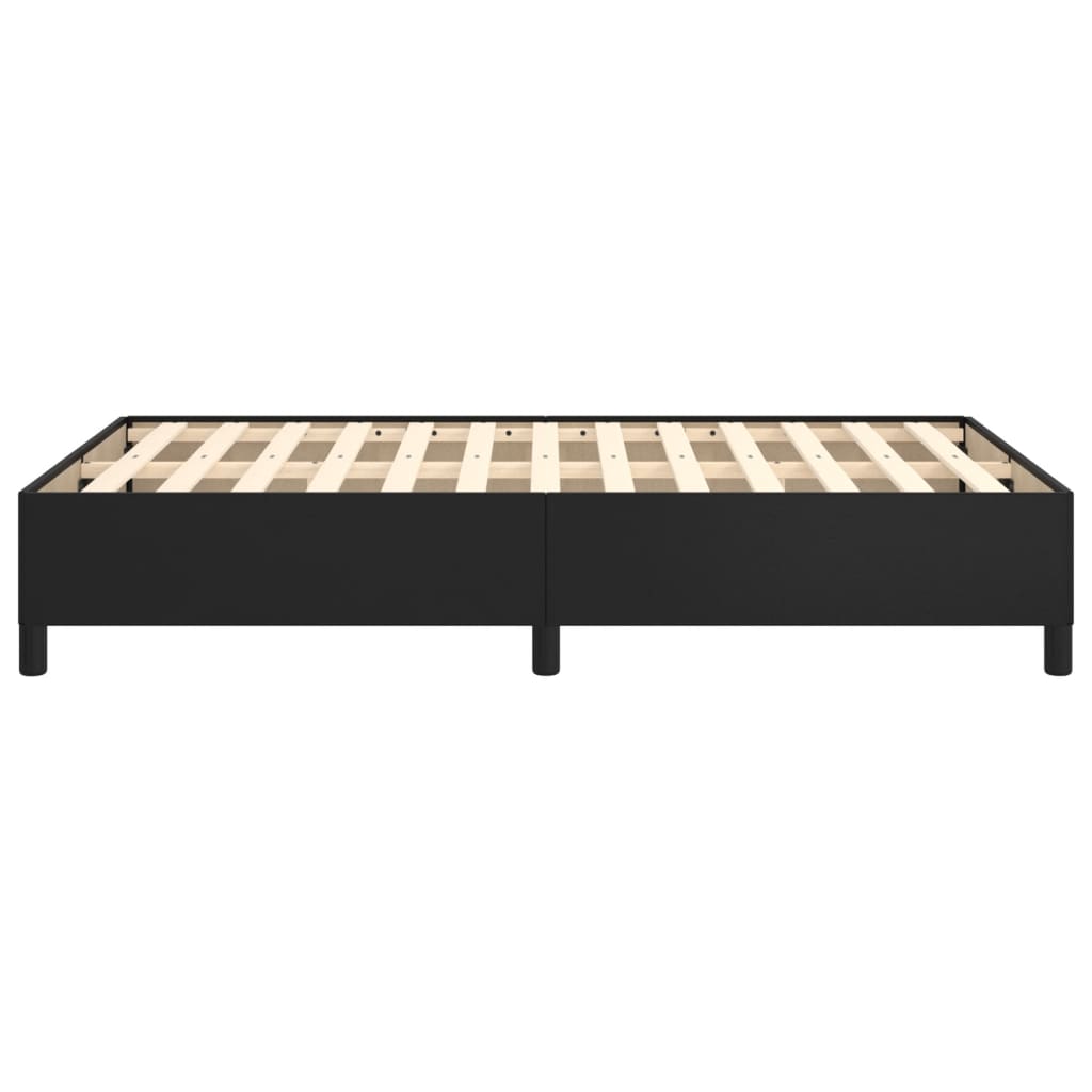 Bedframe kunstleer zwart 120x200 cm Bedden & bedframes | Creëer jouw Trendy Thuis | Gratis bezorgd & Retour | Trendy.nl