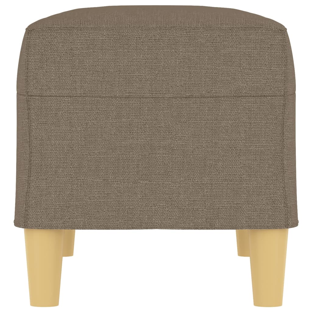 Bankje 70x35x41 cm stof taupe Bankjes | Creëer jouw Trendy Thuis | Gratis bezorgd & Retour | Trendy.nl