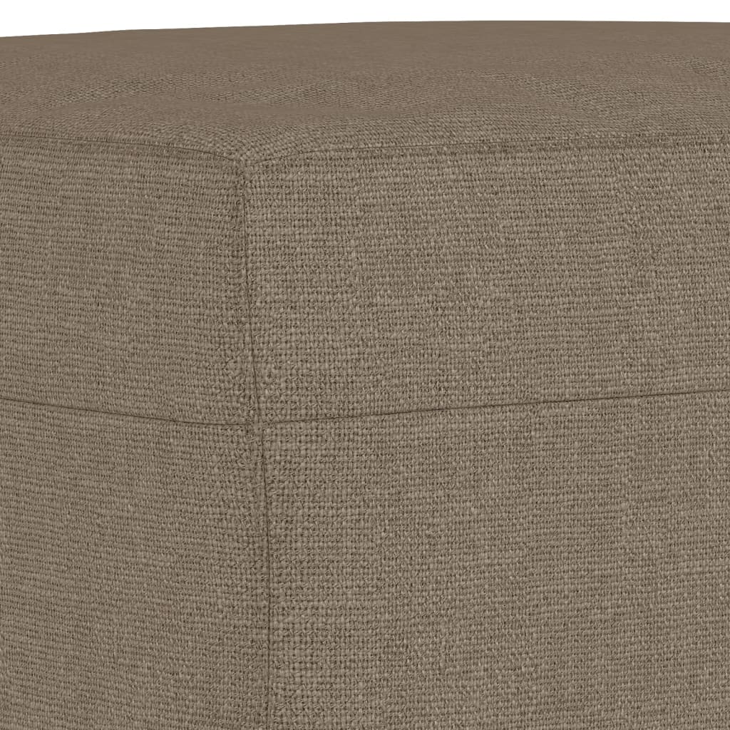 Bankje 70x35x41 cm stof taupe Bankjes | Creëer jouw Trendy Thuis | Gratis bezorgd & Retour | Trendy.nl