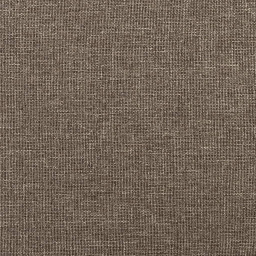 Bankje 70x35x41 cm stof taupe Bankjes | Creëer jouw Trendy Thuis | Gratis bezorgd & Retour | Trendy.nl