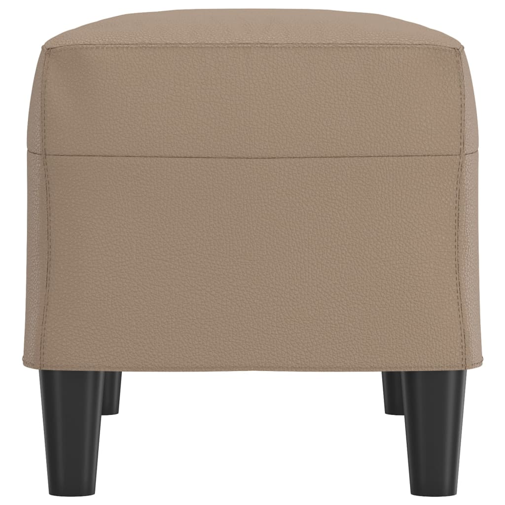 Bankje 70x35x41 cm kunstleer cappuccinokleurig Bankjes | Creëer jouw Trendy Thuis | Gratis bezorgd & Retour | Trendy.nl