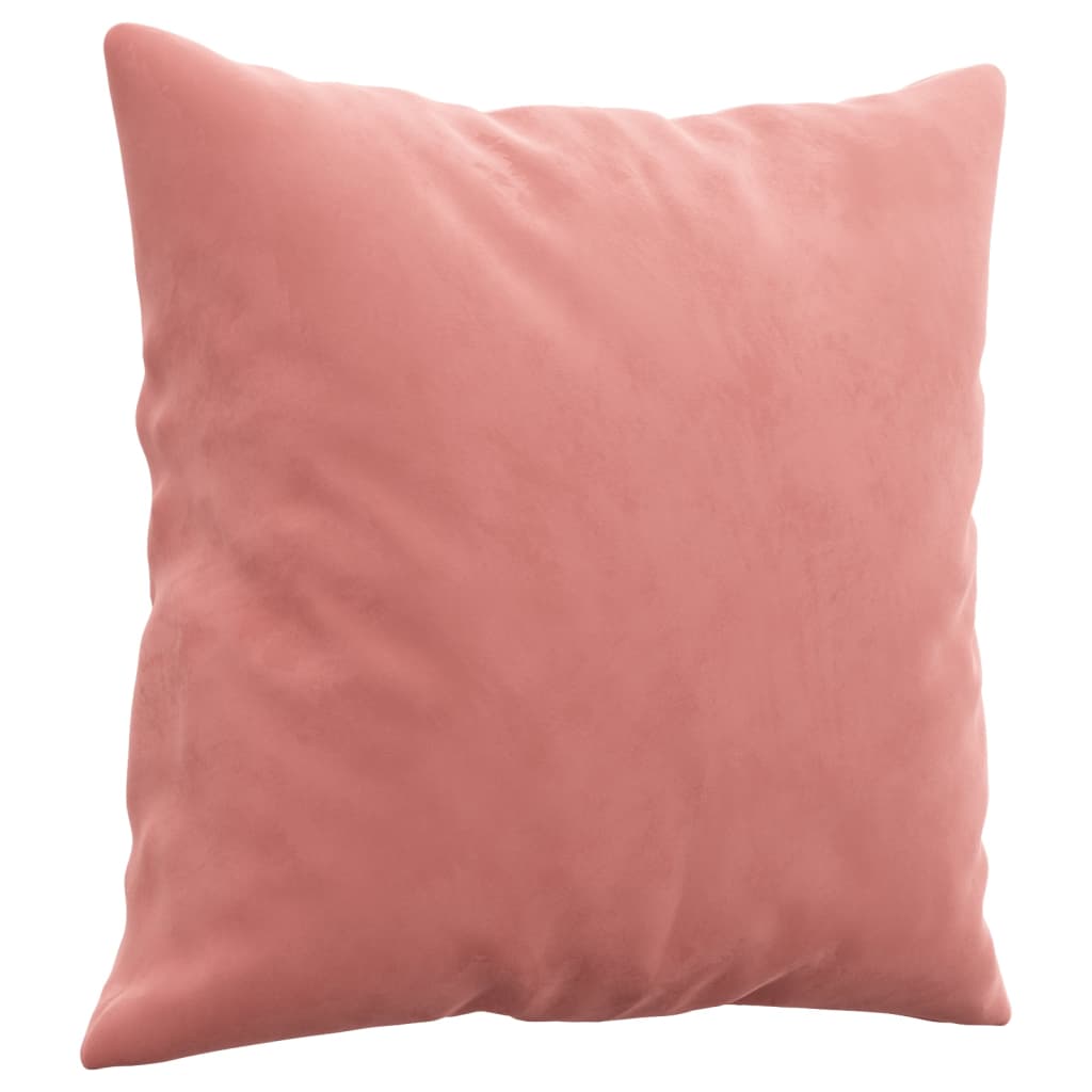 Sierkussens 2 st 40x40 cm fluweel roze Sierkussens | Creëer jouw Trendy Thuis | Gratis bezorgd & Retour | Trendy.nl