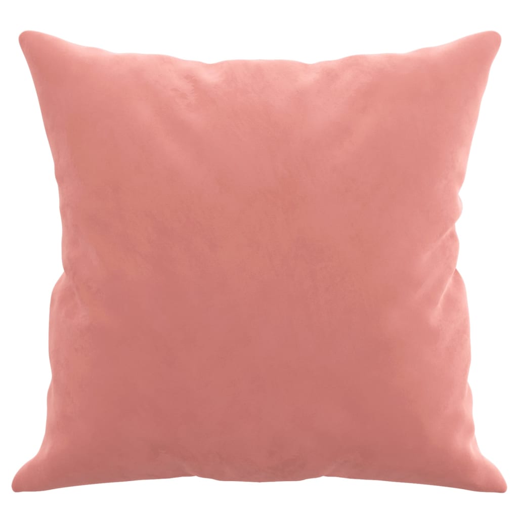 Sierkussens 2 st 40x40 cm fluweel roze Sierkussens | Creëer jouw Trendy Thuis | Gratis bezorgd & Retour | Trendy.nl