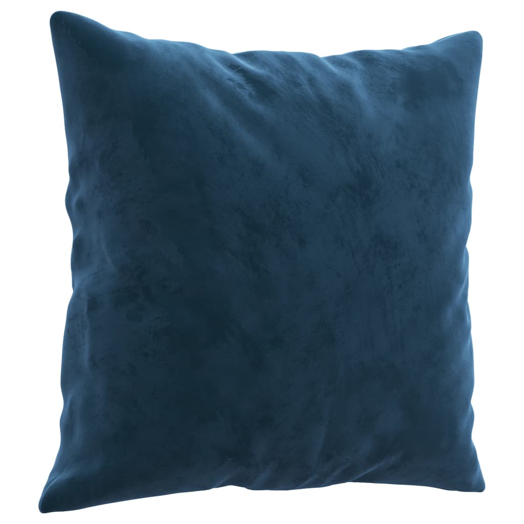 Sierkussens 2 st 40x40 cm fluweel blauw Sierkussens | Creëer jouw Trendy Thuis | Gratis bezorgd & Retour | Trendy.nl