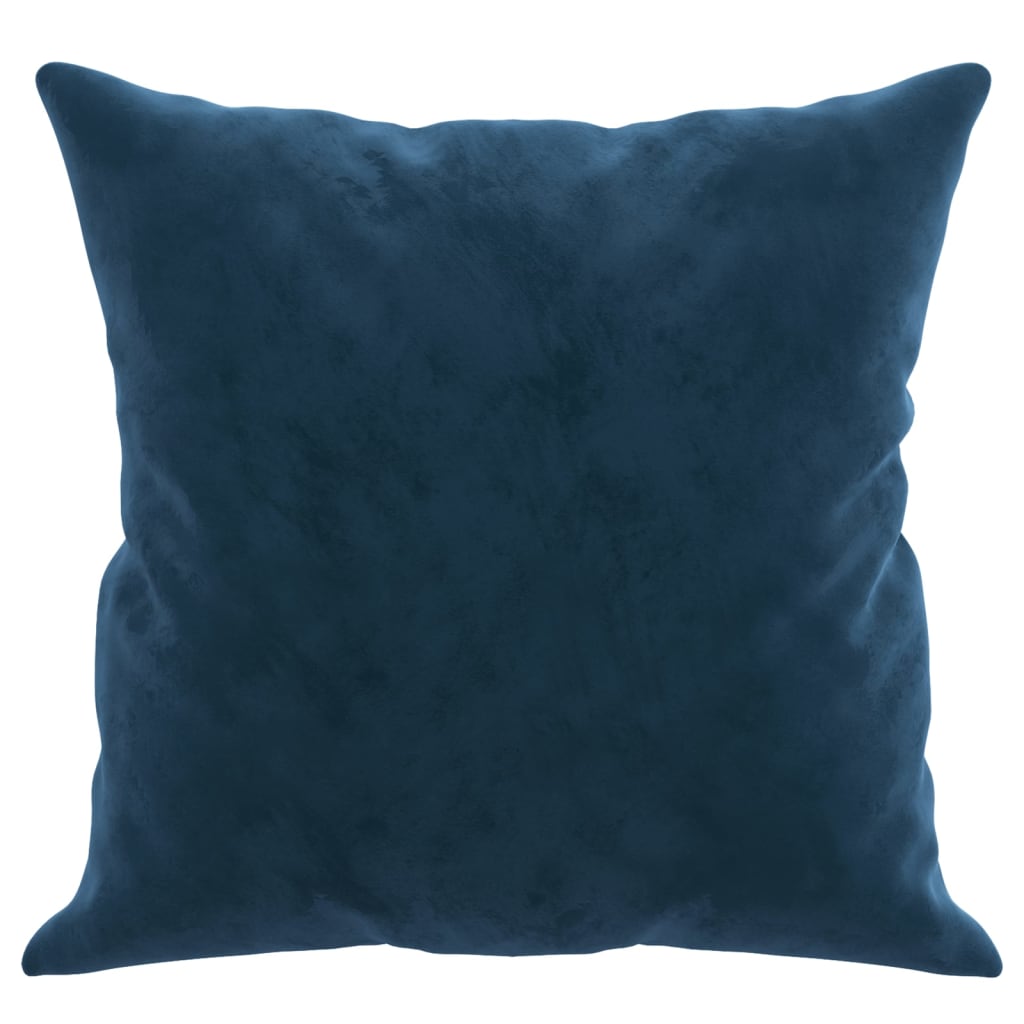 Sierkussens 2 st 40x40 cm fluweel blauw Sierkussens | Creëer jouw Trendy Thuis | Gratis bezorgd & Retour | Trendy.nl