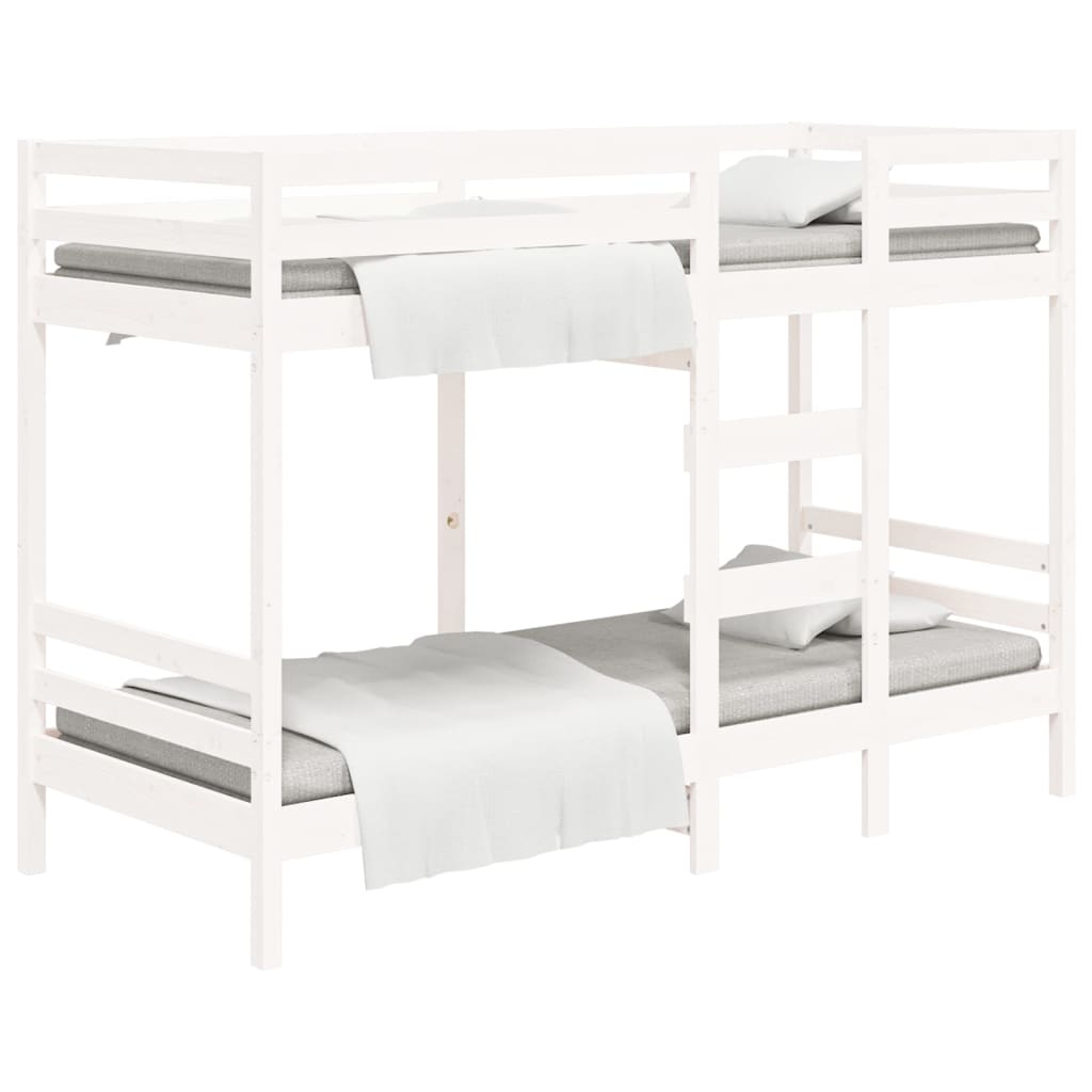 Stapelbed 75x190 cm massief grenenhout wit Bedden & bedframes | Creëer jouw Trendy Thuis | Gratis bezorgd & Retour | Trendy.nl