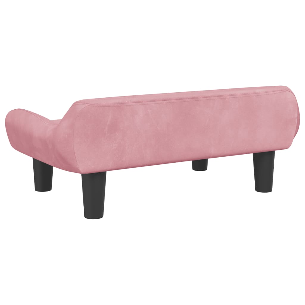 Hondenmand 70x40x24 cm fluweel roze Hondenmanden & -kussens | Creëer jouw Trendy Thuis | Gratis bezorgd & Retour | Trendy.nl