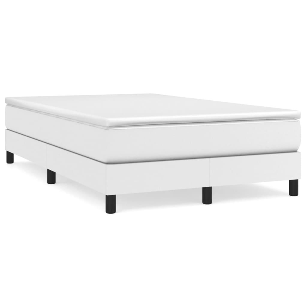 Bedframe kunstleer wit 120x200 cm Bedden & bedframes | Creëer jouw Trendy Thuis | Gratis bezorgd & Retour | Trendy.nl