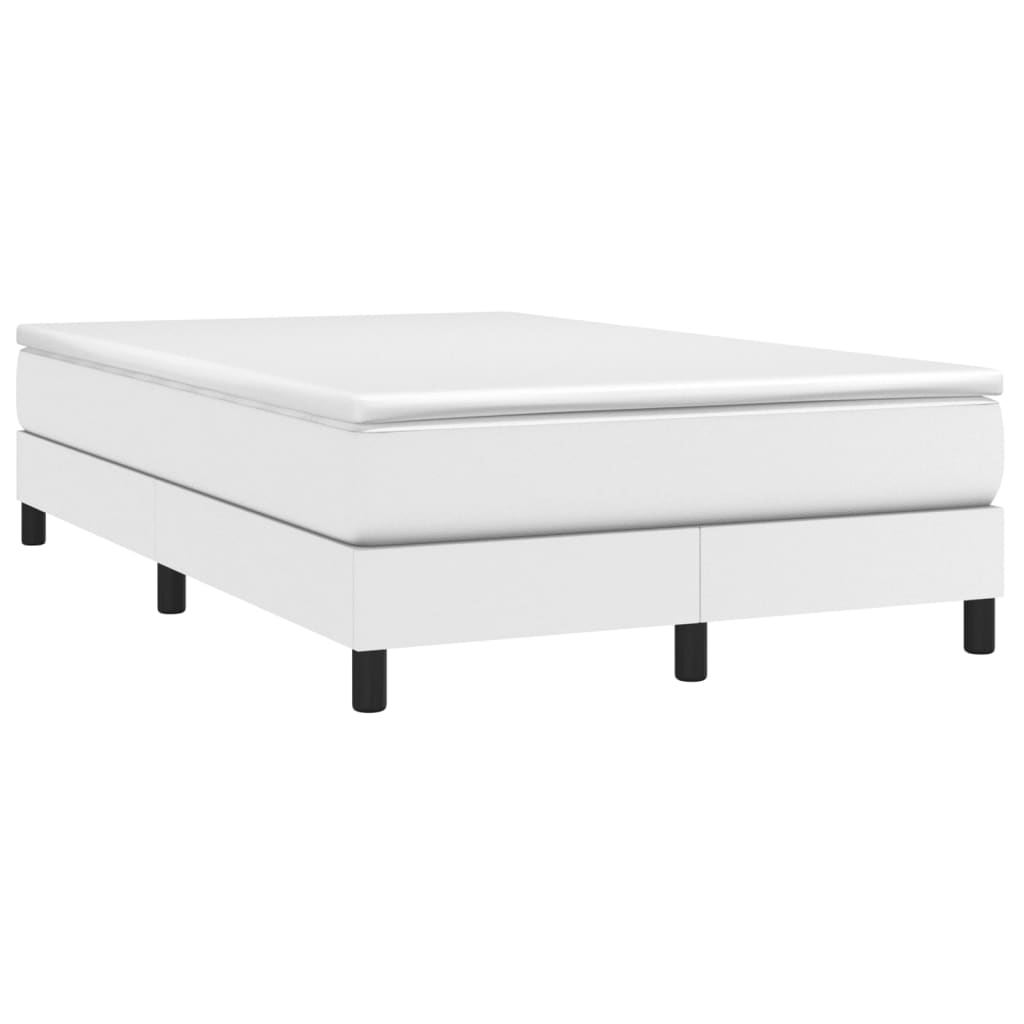 Bedframe kunstleer wit 120x200 cm Bedden & bedframes | Creëer jouw Trendy Thuis | Gratis bezorgd & Retour | Trendy.nl