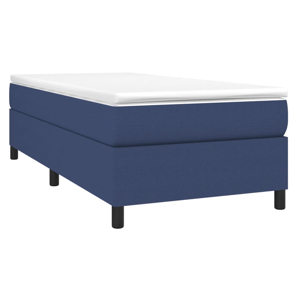 Bedframe stof blauw 90x190 cm Bedden & bedframes | Creëer jouw Trendy Thuis | Gratis bezorgd & Retour | Trendy.nl