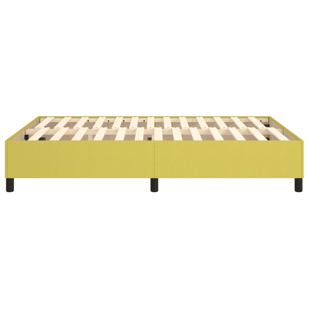 Bedframe zonder matras 140x200 cm stof groen