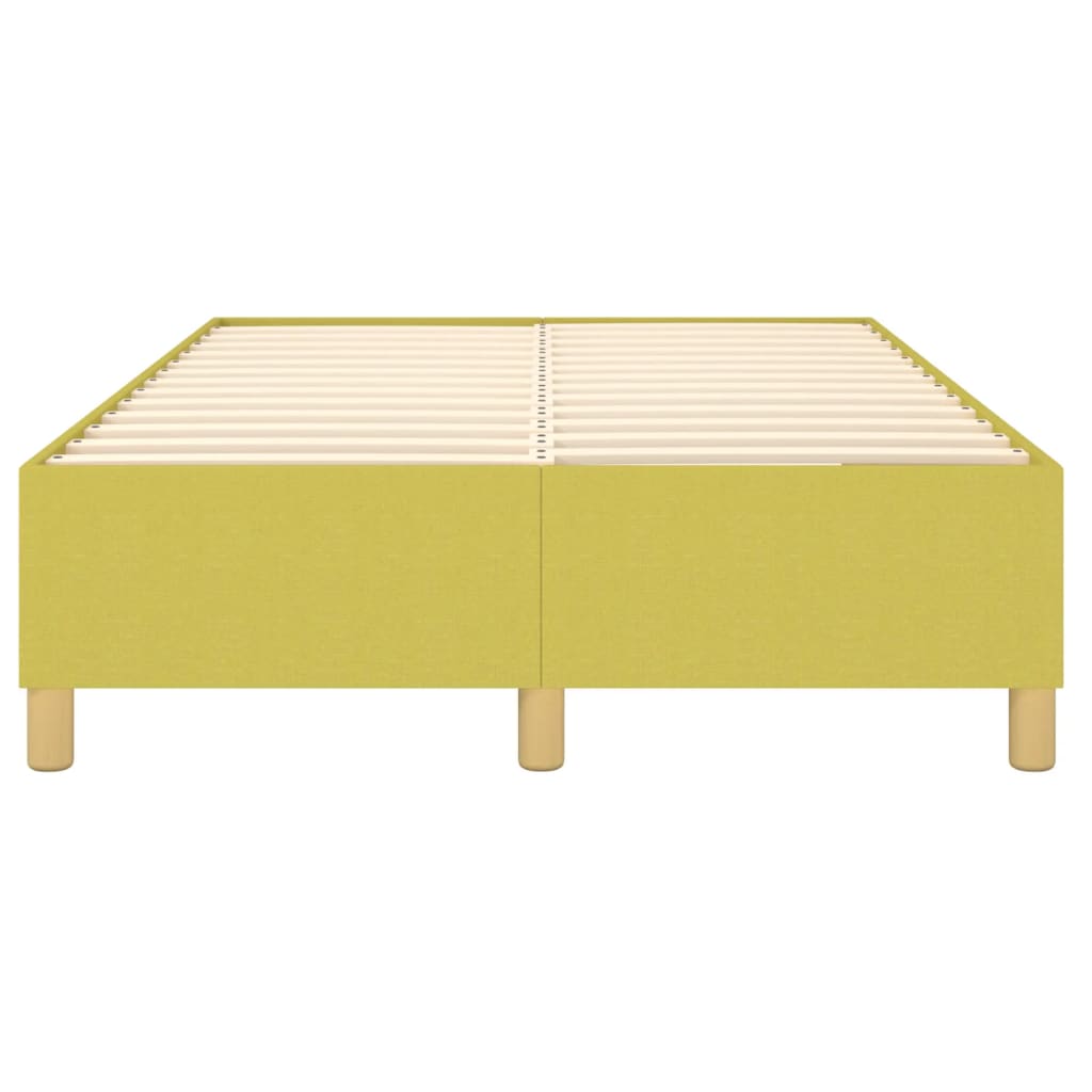 Bedframe zonder matras 120x200 cm stof groen