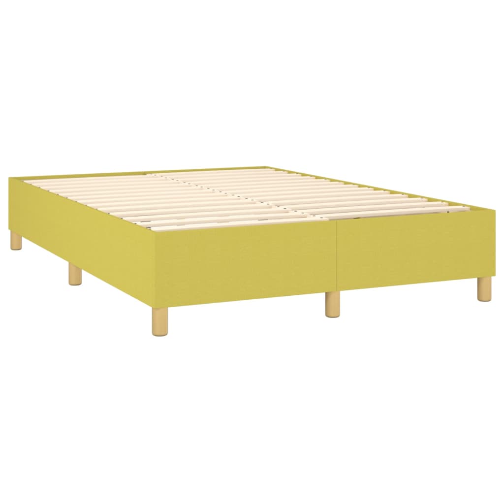 Bedframe zonder matras 140x190 cm stof groen