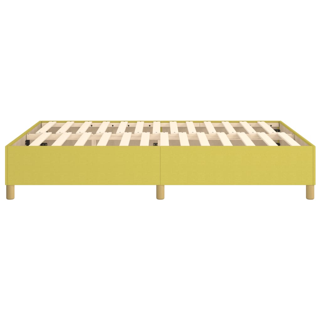 Bedframe zonder matras 140x190 cm stof groen