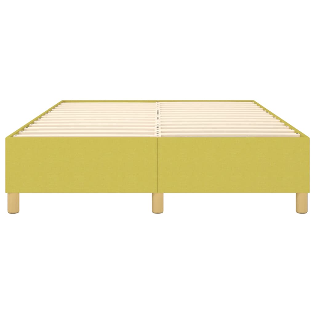 Bedframe zonder matras 140x200 cm stof groen