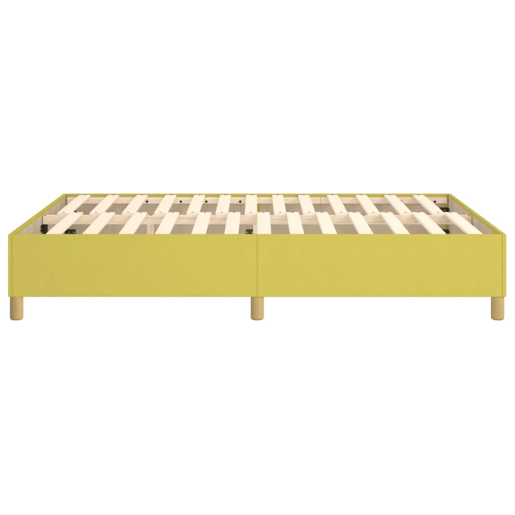 Bedframe zonder matras 140x200 cm stof groen