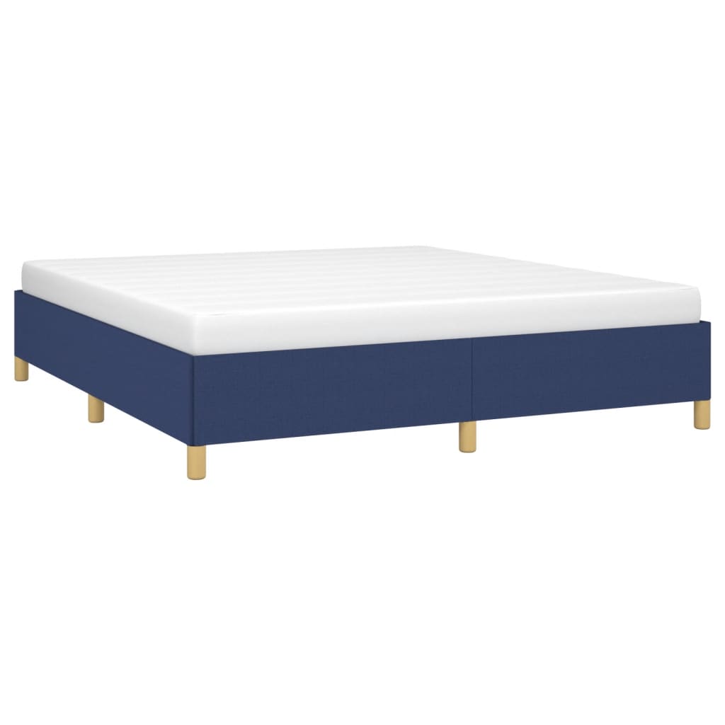 Bedframe stof blauw 180x200 cm Bedden & bedframes | Creëer jouw Trendy Thuis | Gratis bezorgd & Retour | Trendy.nl