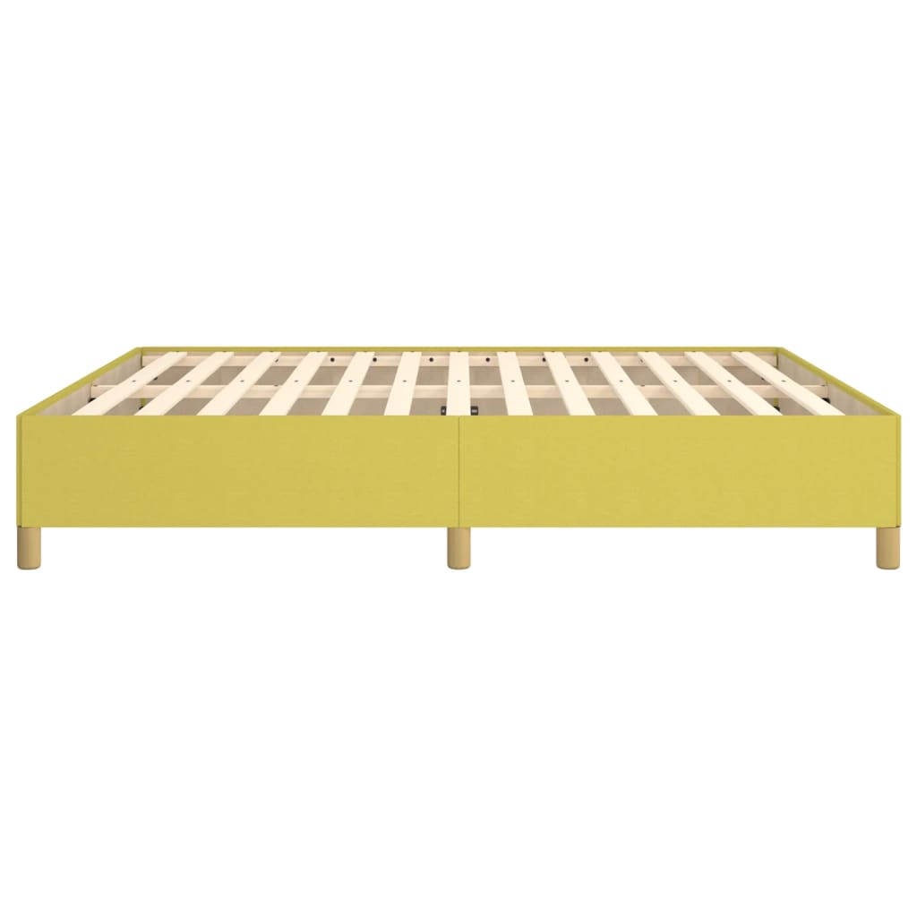 Bedframe zonder matras 180x200 cm stof groen