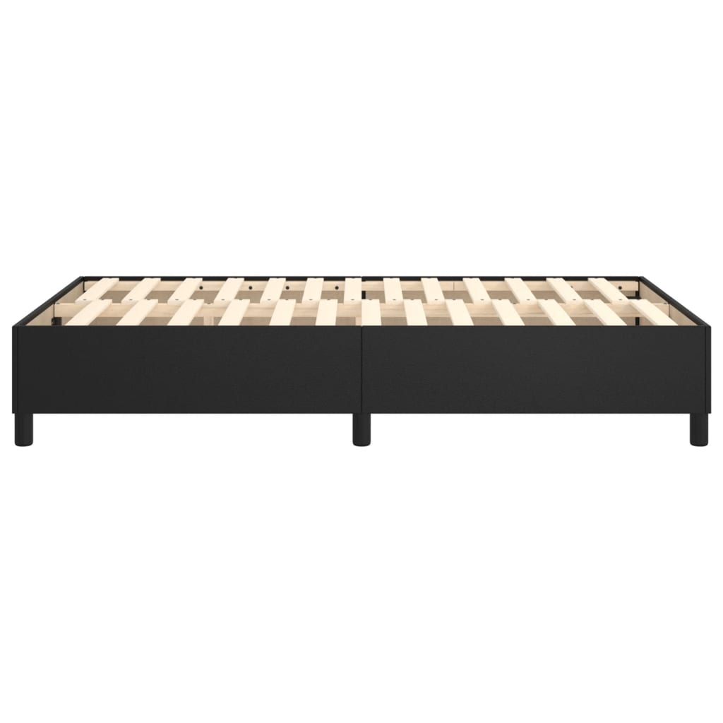 Bedframe kunstleer zwart 120x200 cm Bedden & bedframes | Creëer jouw Trendy Thuis | Gratis bezorgd & Retour | Trendy.nl