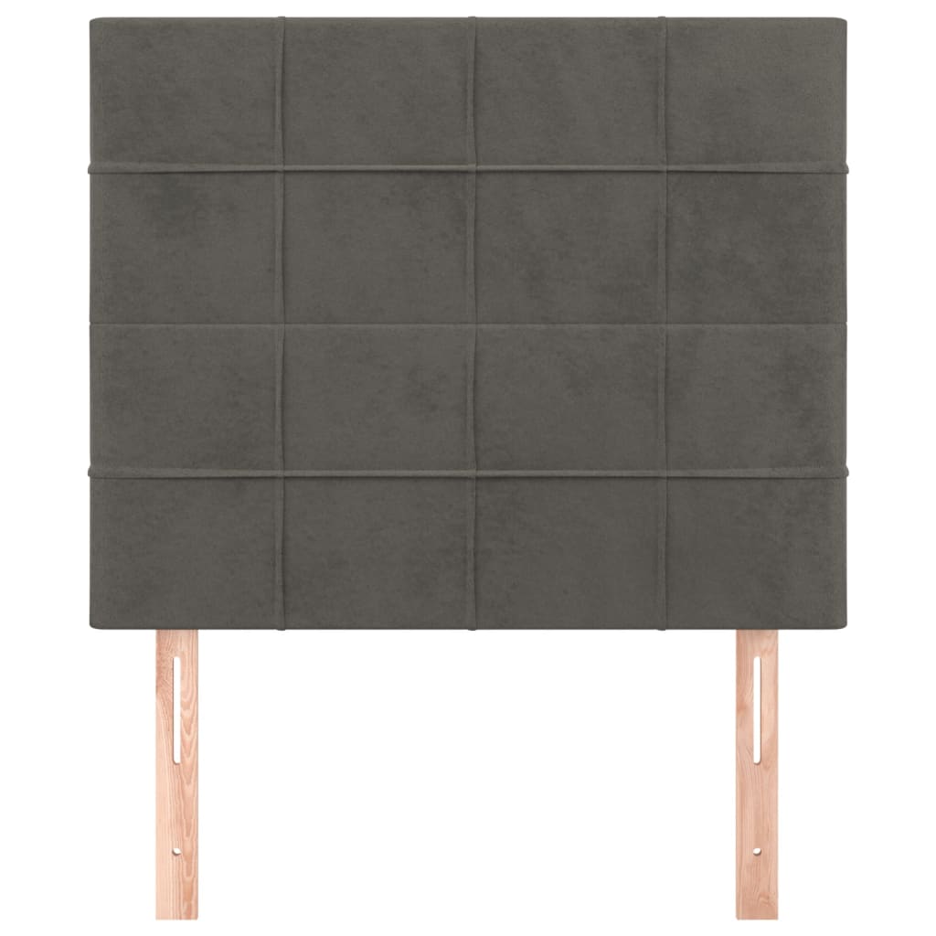 Hoofdborden 2 st 80x5x78/88 cm fluweel donkergrijs Hoofdborden en voetborden | Creëer jouw Trendy Thuis | Gratis bezorgd & Retour | Trendy.nl