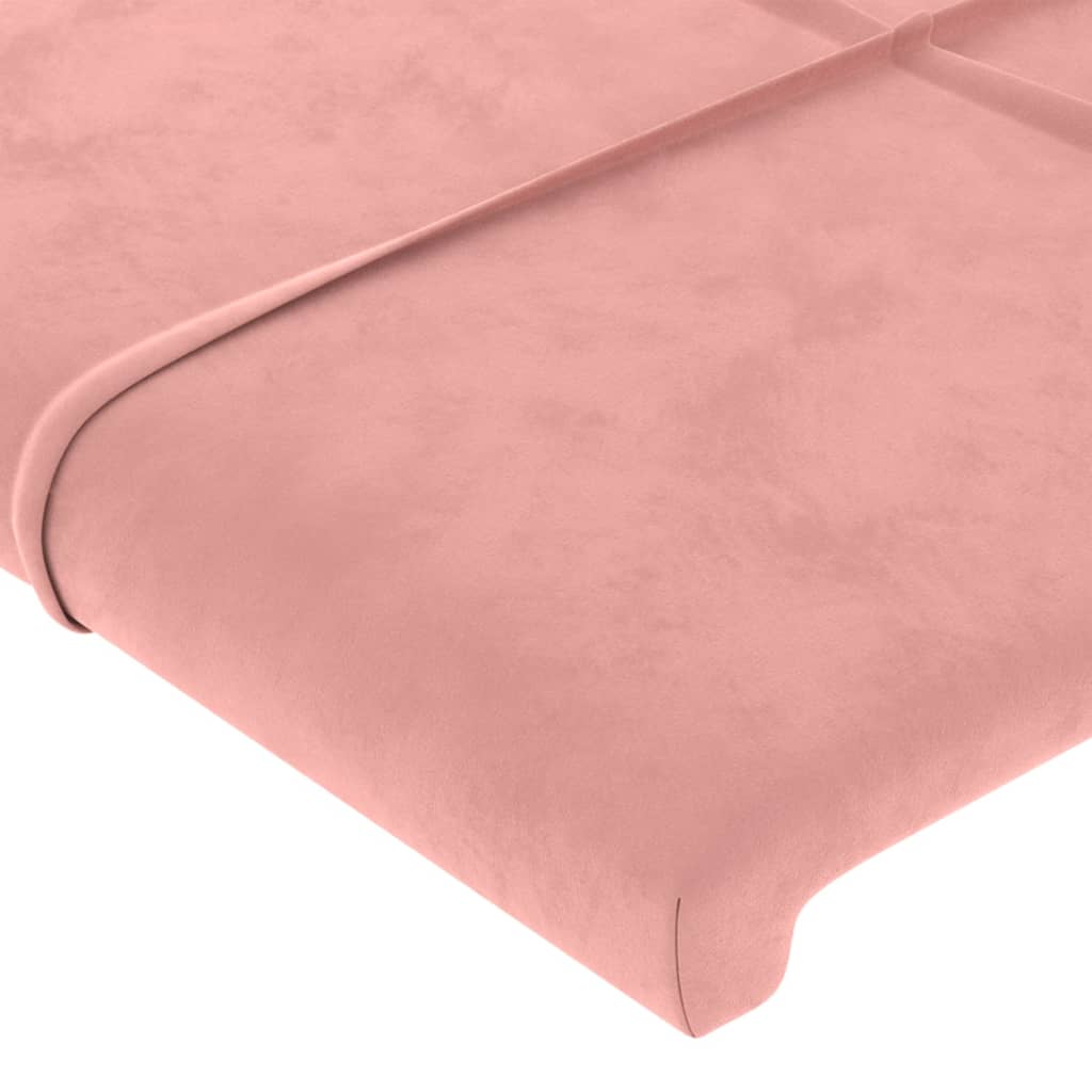 Hoofdborden 2 st 80x5x78/88 cm fluweel roze Hoofdborden en voetborden | Creëer jouw Trendy Thuis | Gratis bezorgd & Retour | Trendy.nl