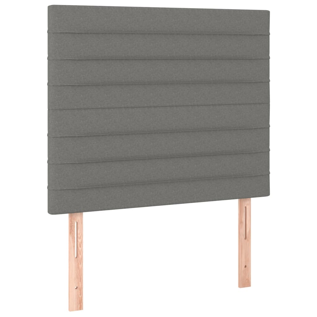 Hoofdborden 2 st 80x5x78/88 cm stof donkergrijs Hoofdborden en voetborden | Creëer jouw Trendy Thuis | Gratis bezorgd & Retour | Trendy.nl