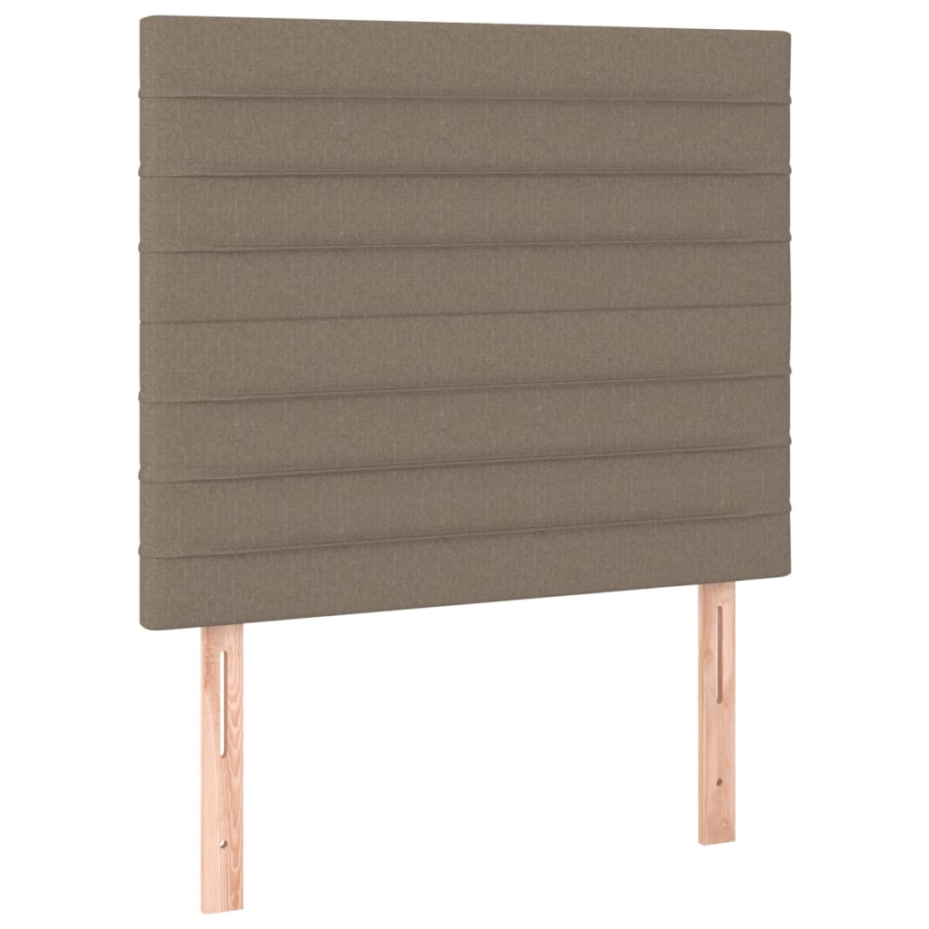 Hoofdborden 2 st 90x5x78/88 cm stof taupe Hoofdborden en voetborden | Creëer jouw Trendy Thuis | Gratis bezorgd & Retour | Trendy.nl