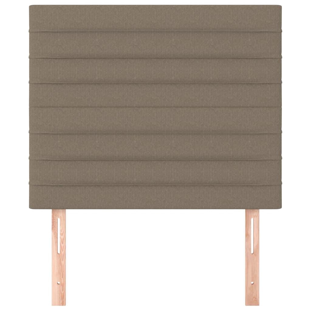 Hoofdborden 2 st 90x5x78/88 cm stof taupe Hoofdborden en voetborden | Creëer jouw Trendy Thuis | Gratis bezorgd & Retour | Trendy.nl