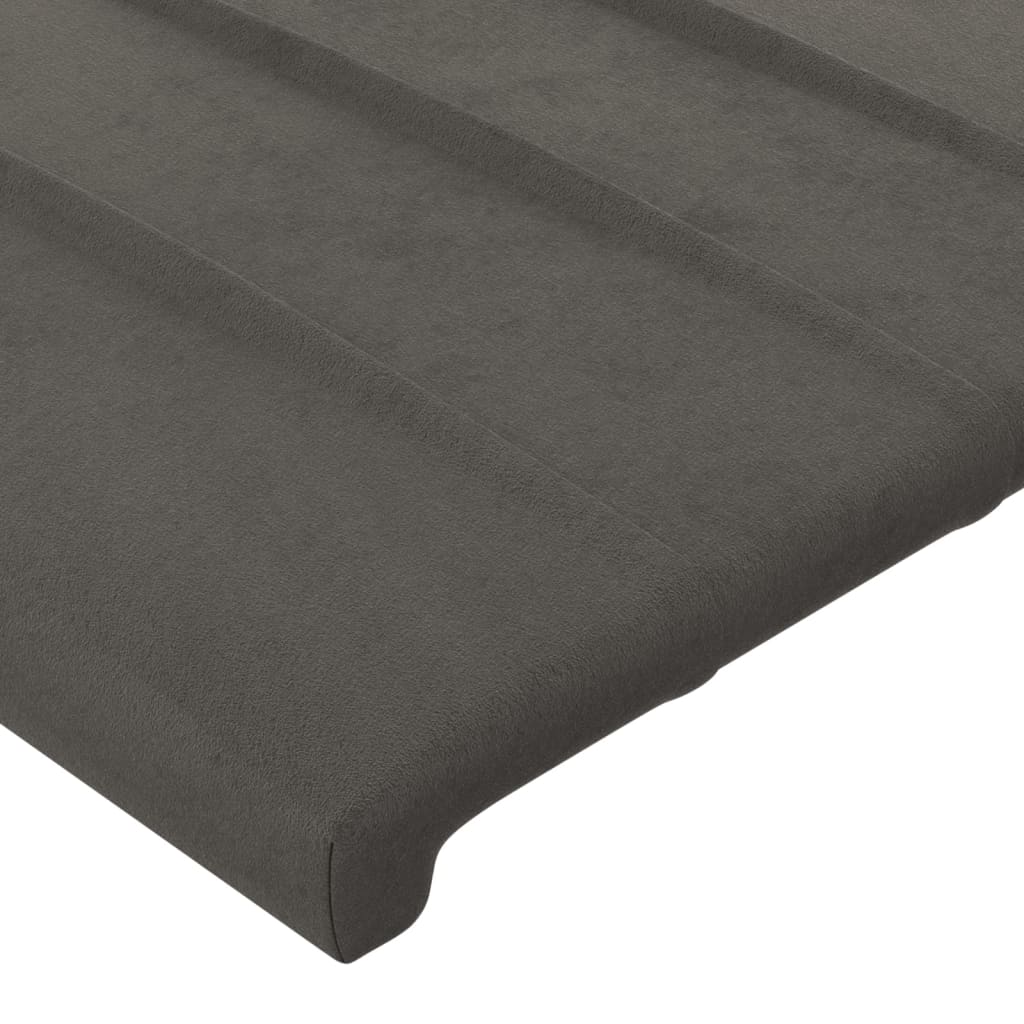 Hoofdborden 2 st 90x5x78/88 cm fluweel donkergrijs Hoofdborden en voetborden | Creëer jouw Trendy Thuis | Gratis bezorgd & Retour | Trendy.nl