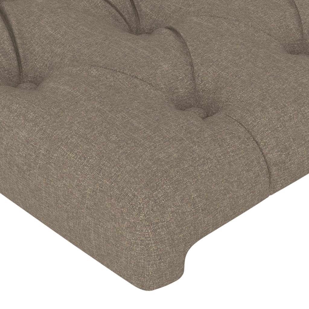 Hoofdborden 2 st 80x7x78/88 cm stof taupe Hoofdborden en voetborden | Creëer jouw Trendy Thuis | Gratis bezorgd & Retour | Trendy.nl