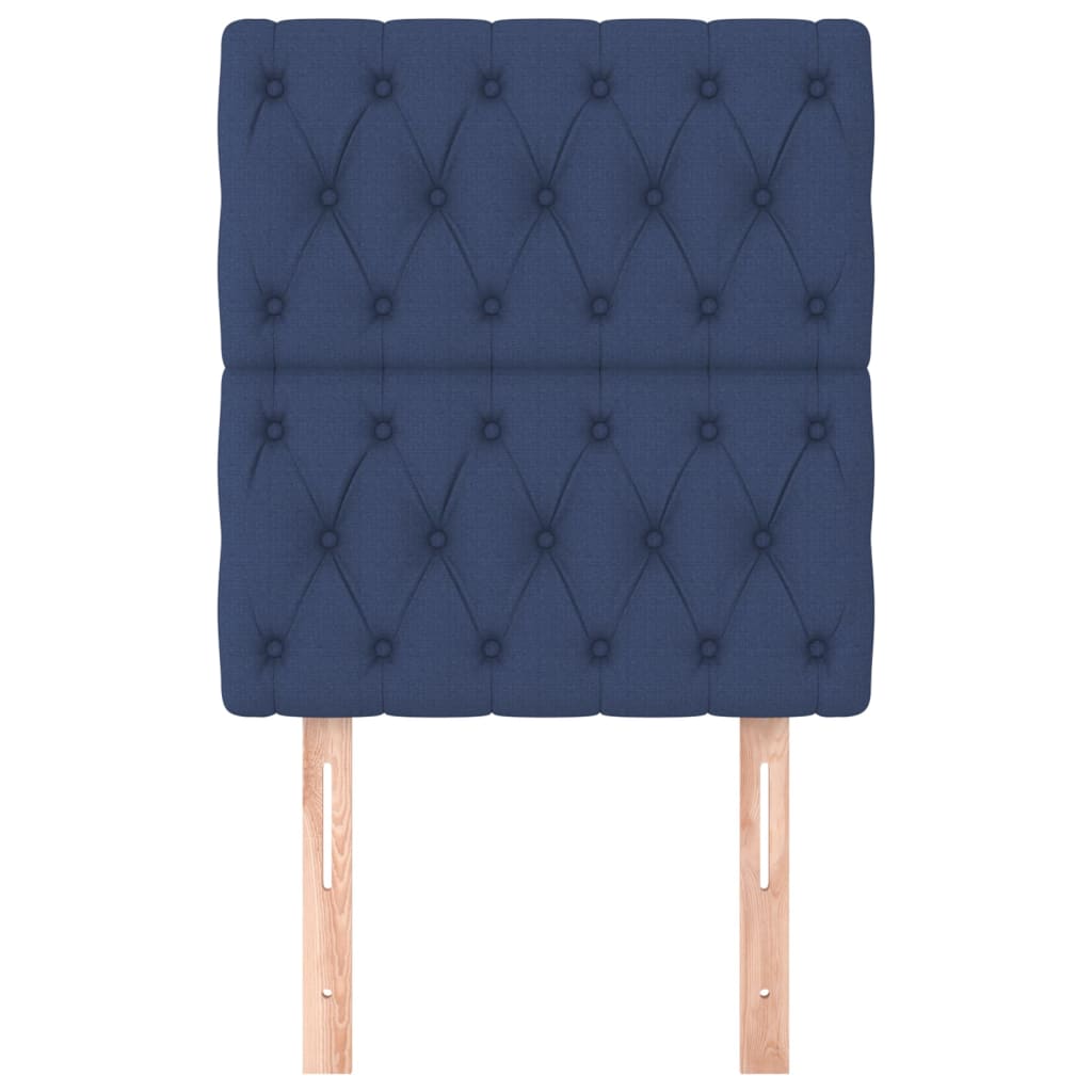 Hoofdborden 2 st 80x7x78/88 cm stof blauw Hoofdborden en voetborden | Creëer jouw Trendy Thuis | Gratis bezorgd & Retour | Trendy.nl